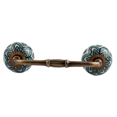 Ceramic Bridge Wardrobe Handles