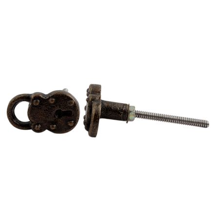 Antique Small Locker Metal Knobs