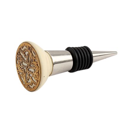 Golden Grate Wine Stopper