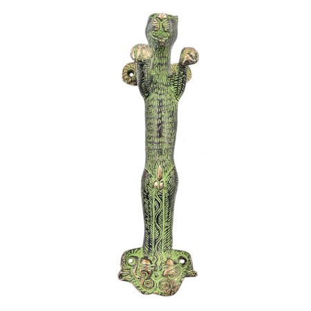 Bronze Tiger Design Door Handle