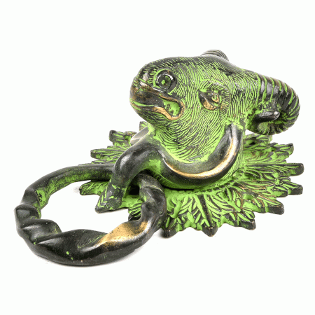 Bronze Herngee Sheep Head Door Knocker