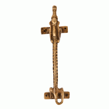 Dhokra Bronze Horse Body Door Handle