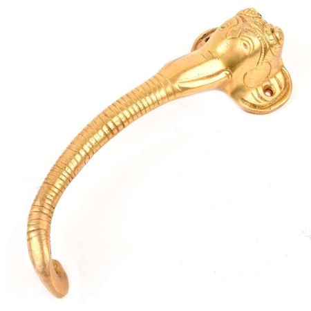 Handecor Trunk Ganesha Brass Door Handle