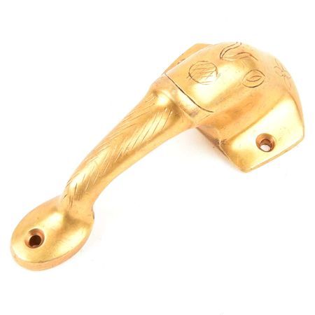 Ganesha Elephant Brass Door Handle