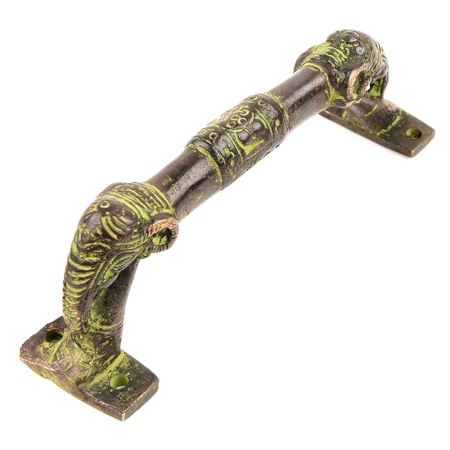 Black Bronze Tiger Design Door Handle