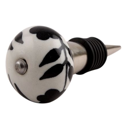 Day Night Ceramic Wine Stopper