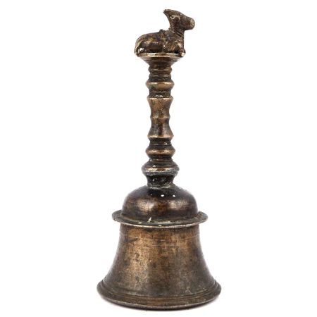 Brass Nandi Handle Bell