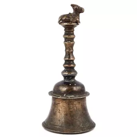 Brass Nandi Handle Bell