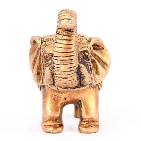 Brass Elephant Statue