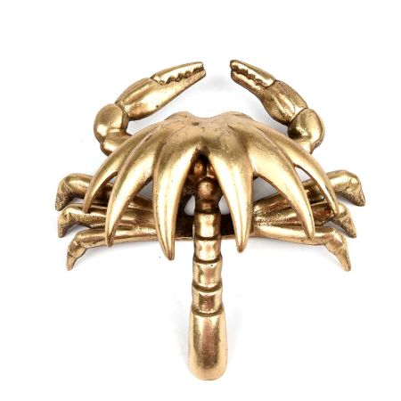 Brass Crab Door Knocker