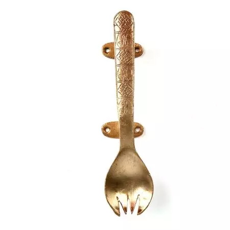 Engraved Spoon Door Handles