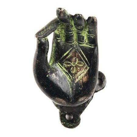 Mudra Door Handle Bronze Middle Finger