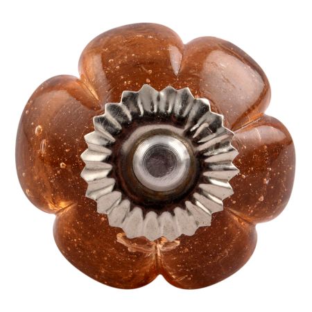 Pink Melon Glass Dresser Knob Online