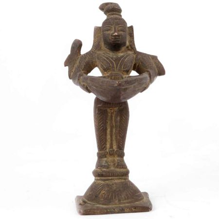 Bronze Deepalakshmi Oil Lamp