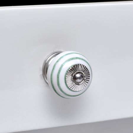 White Green Knob