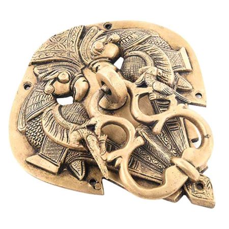 Vintage  Decorative Brass Door Knocker