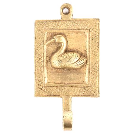Handmade Brass Duckling Wall Hanging Hooks