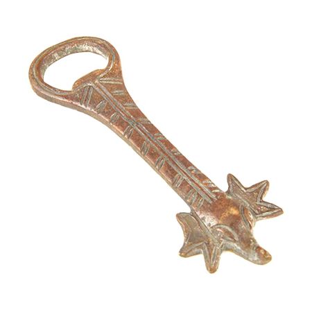 Brass Handmade Tribal Art Bottle Opener