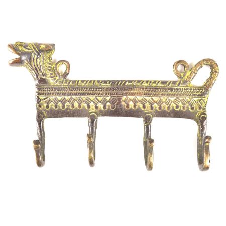 Bass Tribal Lion Wall Hooks