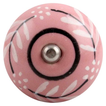 White Leaf Ceramic Wine Stopper