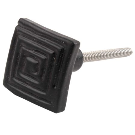 Black Restoration Metal Knobs