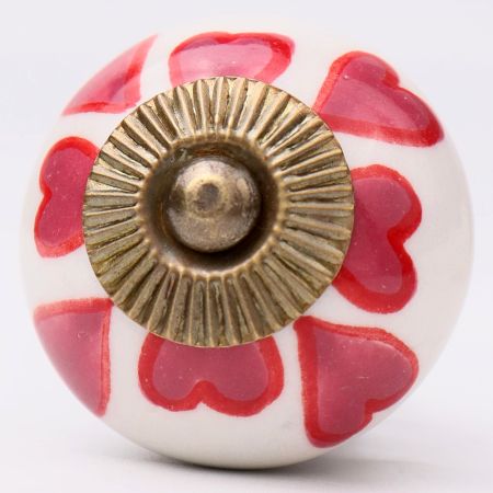 Pink Heart Knob