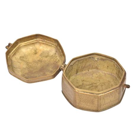 Bronze Round Storage Box