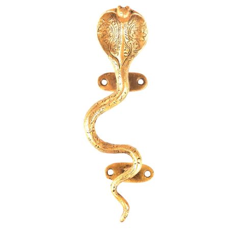Brass Cobra Door Pull Handle