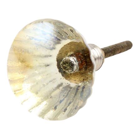 Urenium Yellow Oval Shape Glass Dresser Knob Online