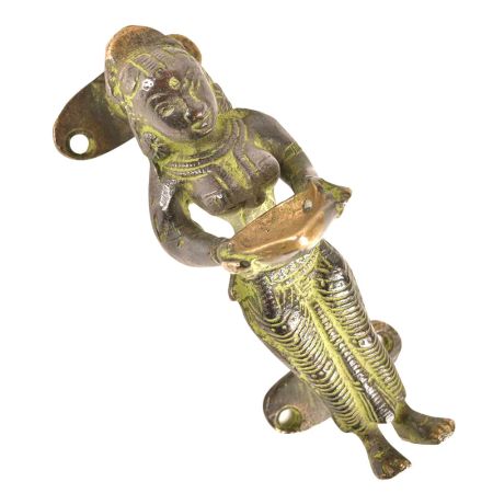 Handmade Brass Dhokra Tribal Door Handle