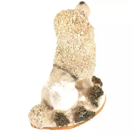 Miniature Porcelain Poodle Figurine