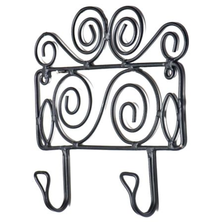 Rural Wrought lron Hook Coat Home OrganizerÂÂ