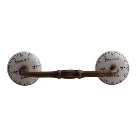 Foresters England Roman Watch Flat Ceramic Bridge Handles