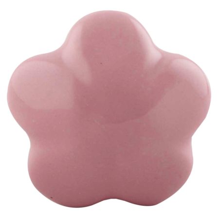 Pink Ceramic Flower Wine Stopper