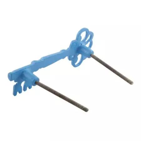 Turquoise Iron Door Handles