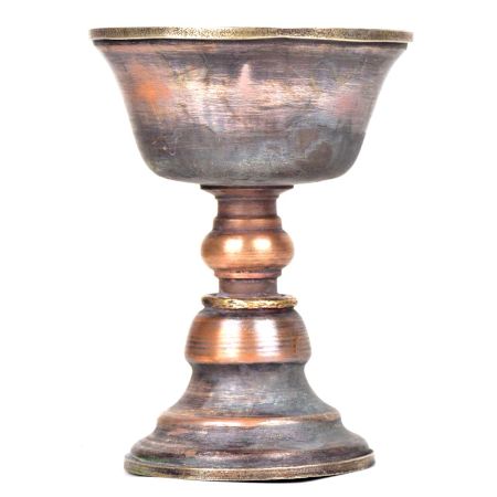 Embossed Copper Indian Incense Burner