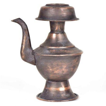 Vintage Brass Coffee Pot Tea Kettle Water Jug