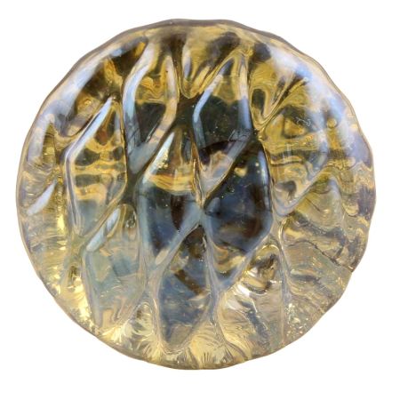 Golden Hue Glass Wine Stopper 