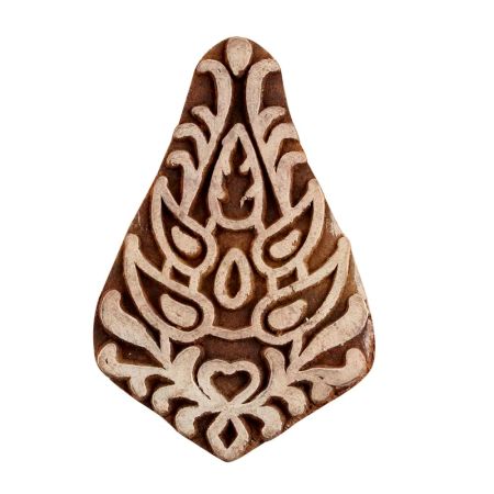 Set of 1 Piece New Wooden Printing Block