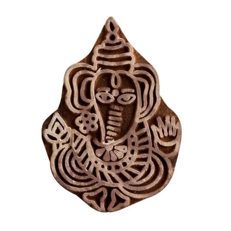 Set of 1 Piece New Wooden Printing Block