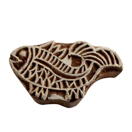Set of 1 Piece New Wooden Printing Block