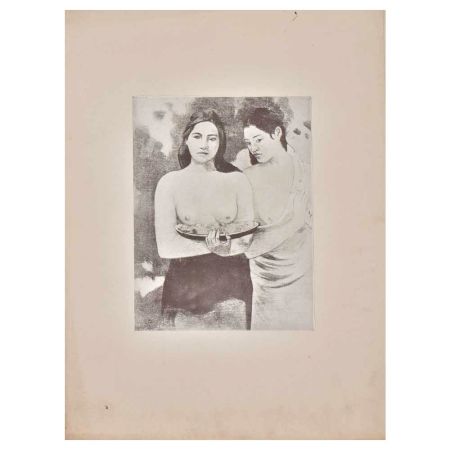 Print Of Two Tahitian Women