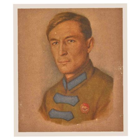Print Of An Old Handsome Army Officer