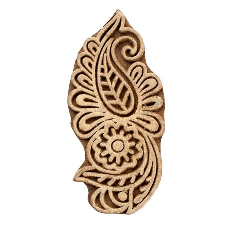 Set of 1 Piece New Wooden Printing Block