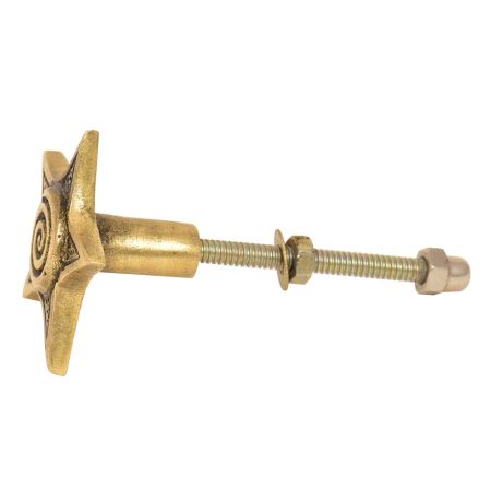 Handcrafted Star Spiral Cabinet Hardware Knobs Drawer Pulls
