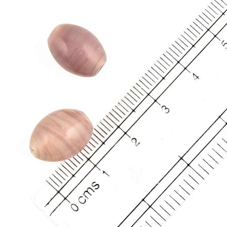 Lilac Loose Glass Beads For Jewelry Making And Home Decoration