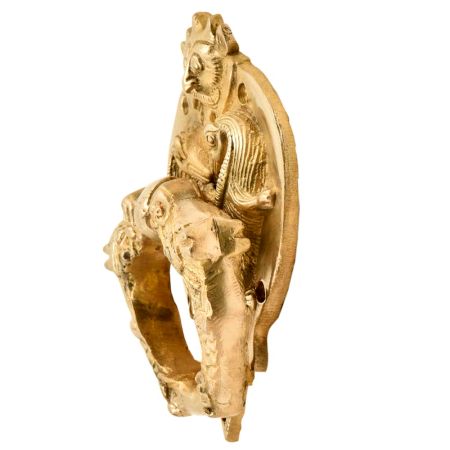 Brass Bronze Ornate Demon Birds Devil Door Knocker