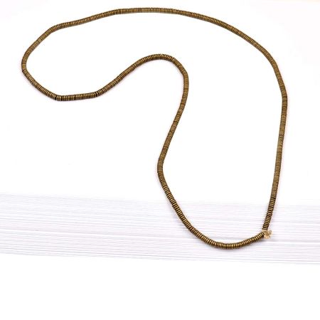 Fashion Jewelry Gold Plated Designer Mini Discs Brass Chain For Women And Girls (24 in Pack)