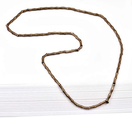 Loose Brass Hourglass Shape Metal Handmade Spacer Beads For Jewelry making (12 in Pack)