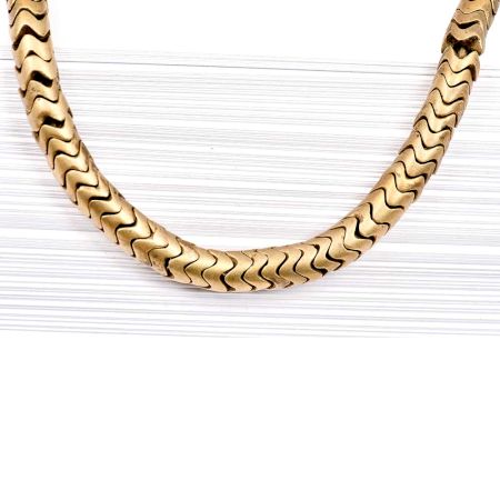 Loose Brass thick Heavy Snake Metal Handmade Spacer Beads For Jewelry making (12 in Pack)